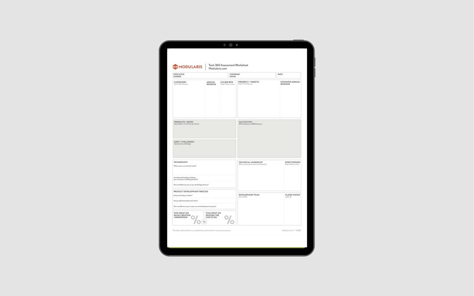 Technology 360 Self Assessment