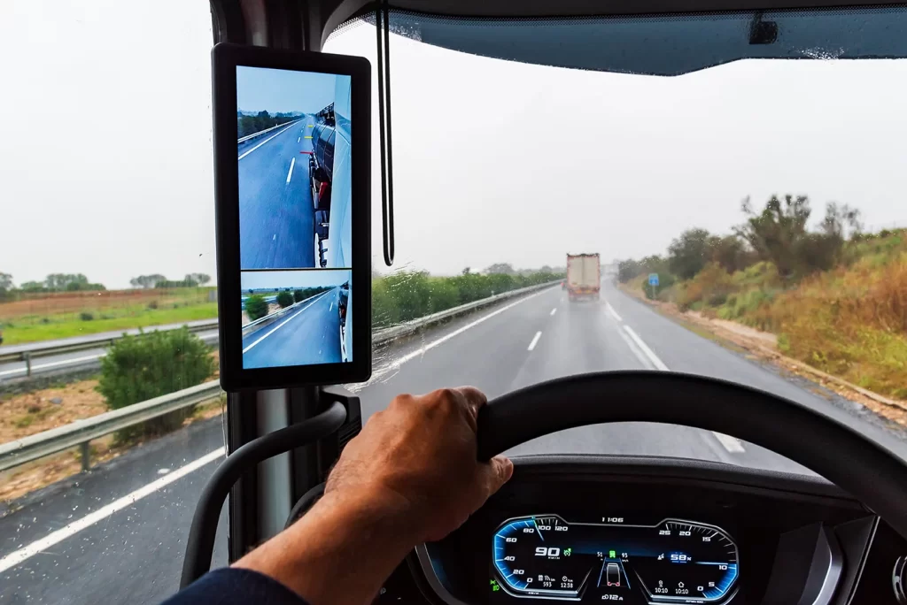 Truck with video, audio, and telematics